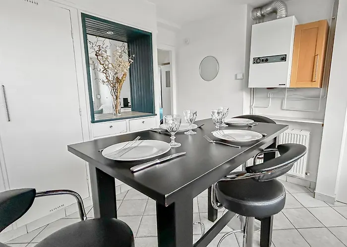 Vue Panoramique Sur La Plage, Grand T2 Duinkerke