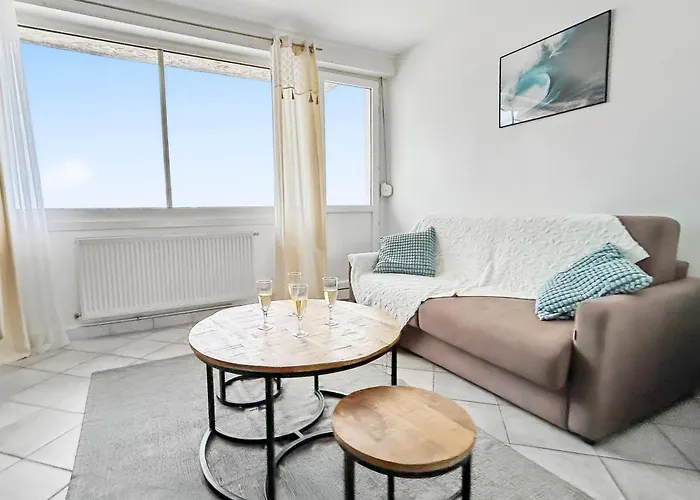 Vue Panoramique Sur La Plage, Grand T2 Apartment *